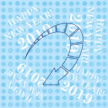 Arrow indicates the direction  icon, vector illustrationのイラスト素材