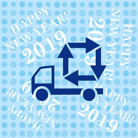 Throw away the trash icon, recycle iconのイラスト素材