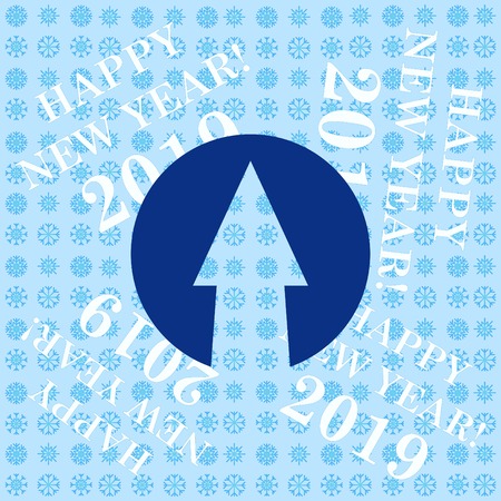 Arrow indicates the direction  icon, vector illustrationのイラスト素材