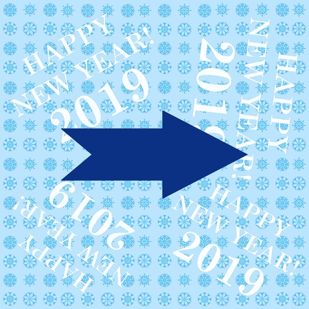 Arrow indicates the direction  icon, vector illustrationのイラスト素材