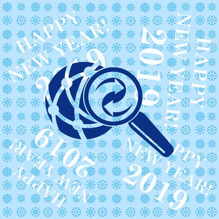 Place trash icon, recycle icon. Flat Vector illustrationのイラスト素材
