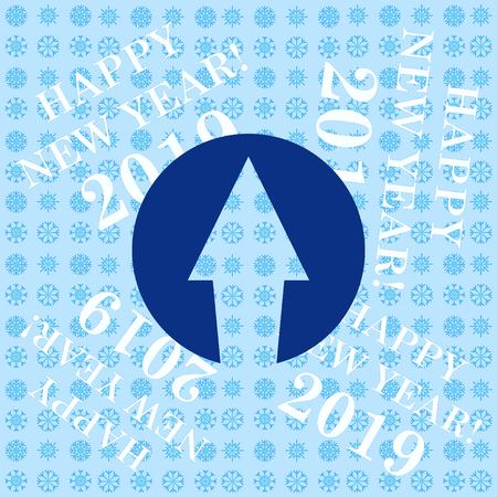 Arrow indicates the direction  icon, vector illustrationのイラスト素材