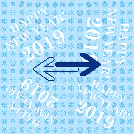 Arrow indicates the direction  icon, vector illustrationのイラスト素材