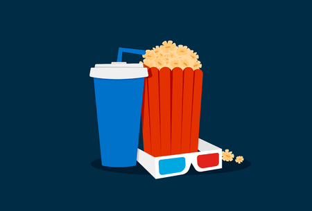 Cinema Time Icon Setのイラスト素材