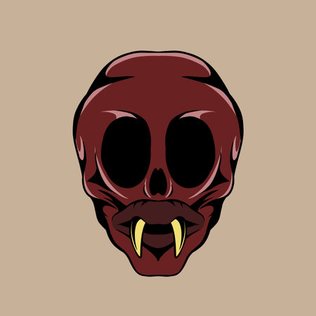 monster art vector illustration suitable for branding needs and so onのイラスト素材