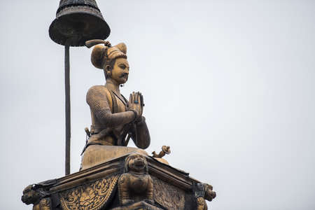 Kathmandu,Nepal- April 20,2022 : Patan Durbar Square is situated at the centre of Lalitpur city. Patan is one of the oldest know Buddhist City.のeditorial素材
