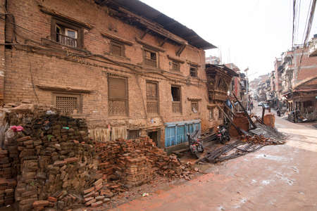 Kathmandu,Nepal- April 20,2022 : Patan Durbar Square is situated at the centre of Lalitpur city. Patan is one of the oldest know Buddhist City.のeditorial素材