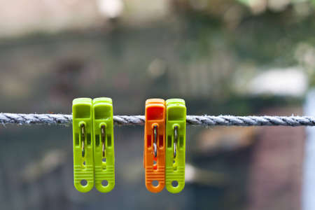 Clothes pegの写真素材