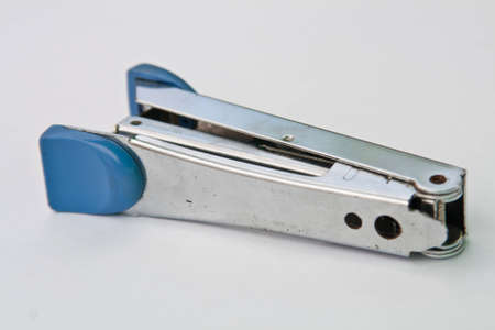 Stapler on a white background