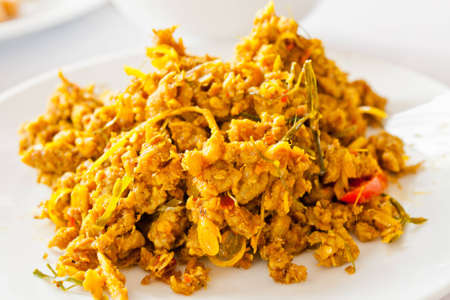  Chilli pork thai foodの写真素材