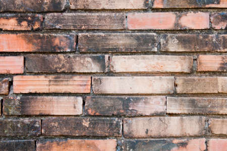 Surface of the old brick wallsの写真素材