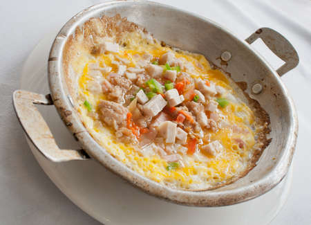 Egg panの写真素材