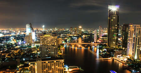 City view at Bangkok Thailandのeditorial素材