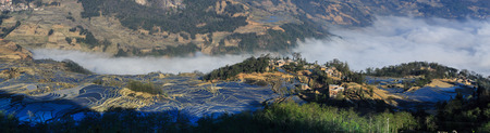 Chinese terracesの写真素材