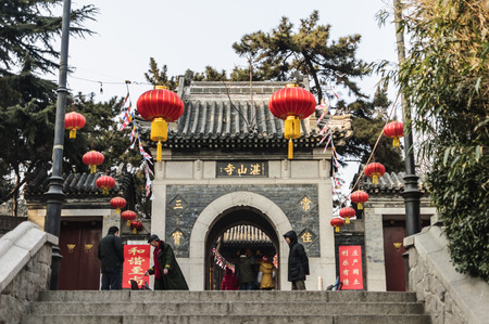 Qingdao, China templeのeditorial素材