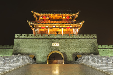 China Tianxiadiyi villageのeditorial素材