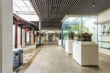 Museum garden of Suzhouのeditorial素材