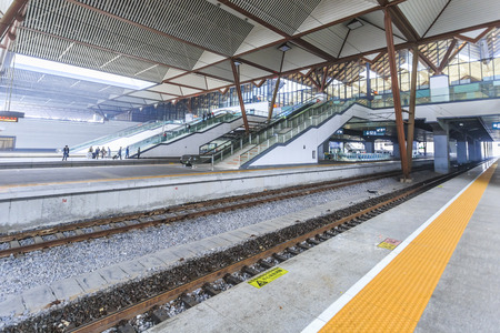 Railway Station in Suzhouのeditorial素材
