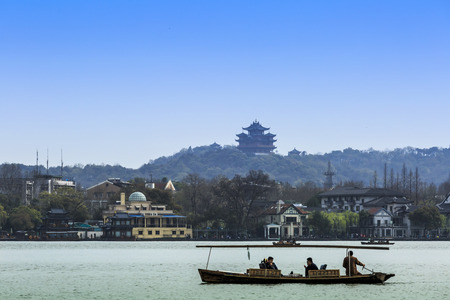 West Lake sceneryのeditorial素材