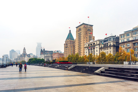 Shanghai Bundのeditorial素材