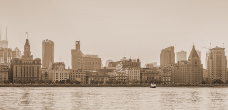 Landscape view of Shanghai old streetのeditorial素材