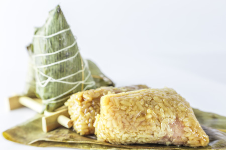 Close up to dumplingの写真素材