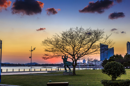 Sea side viewのeditorial素材