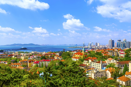 China Qingdao sceneryのeditorial素材