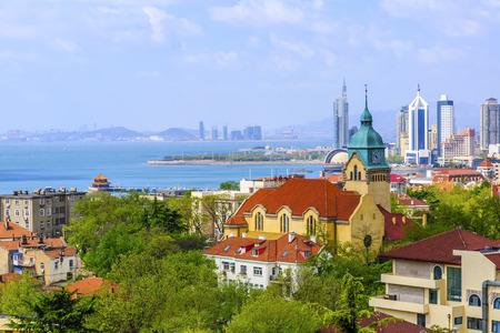 China Qingdao sceneryのeditorial素材