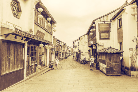 Suzhou ancient townのeditorial素材