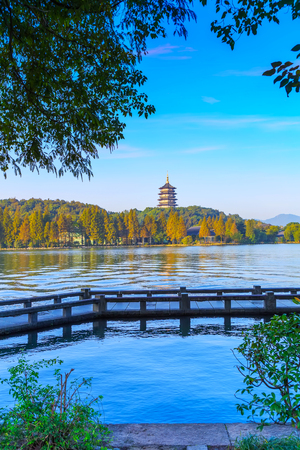 Hangzhou West Lakeのeditorial素材