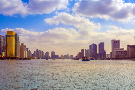 Shanghai city skyline