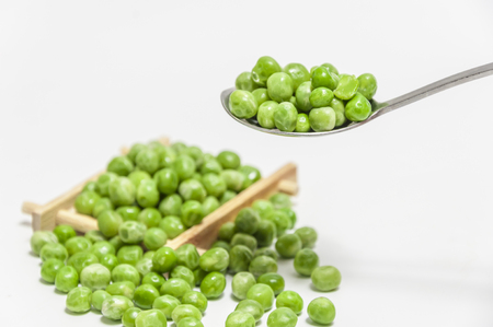 Green peasの写真素材