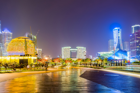 Hangzhou Qianjiang New City CBDのeditorial素材