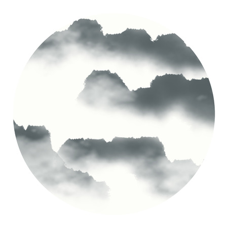 Chinese ink paintingの写真素材