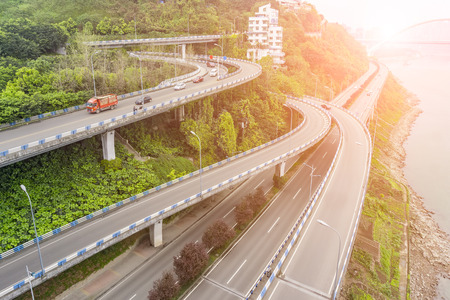 Multi layer Panshan highway