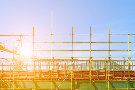 Construction siteの写真素材