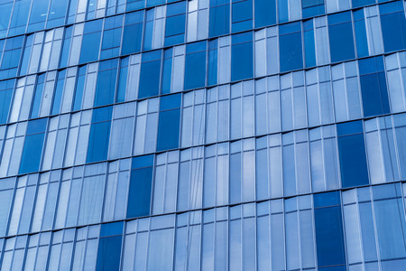 Low angle view of skyscraper building glass