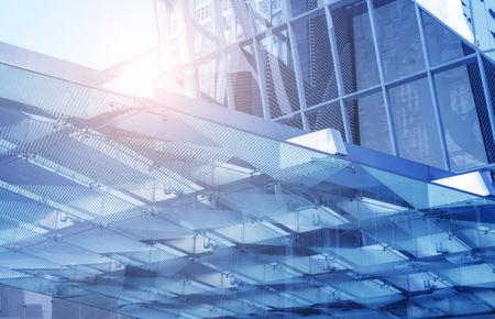 Low angle view of modern ceilingのeditorial素材