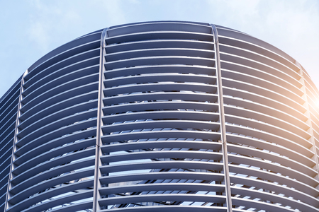 Low angle view of modern ceilingのeditorial素材