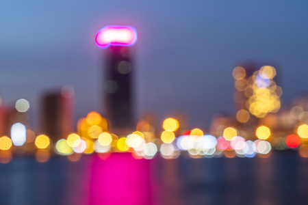 City light and shadowの写真素材