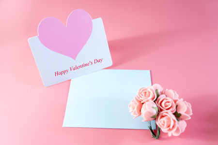 Vintage Valentines Day Cardsの写真素材