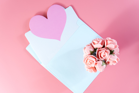 Vintage Valentines Day Cardsの写真素材