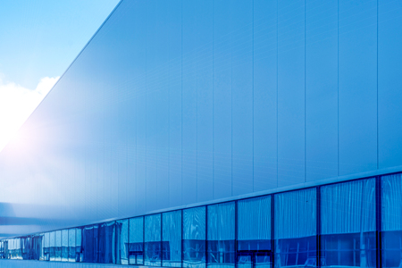 Factory building warehouseのeditorial素材