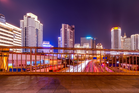 City night sceneの写真素材