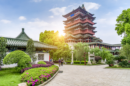 Tengwang Pavilion in Nanchang, Chinaのeditorial素材