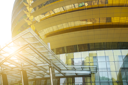 The modern buildings of the city skyscrapers.のeditorial素材