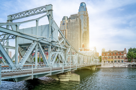 Tianjin Liberation Bridgeのeditorial素材