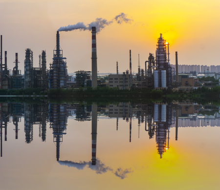 Factory panoramaの写真素材