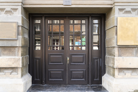 European architectural gateのeditorial素材